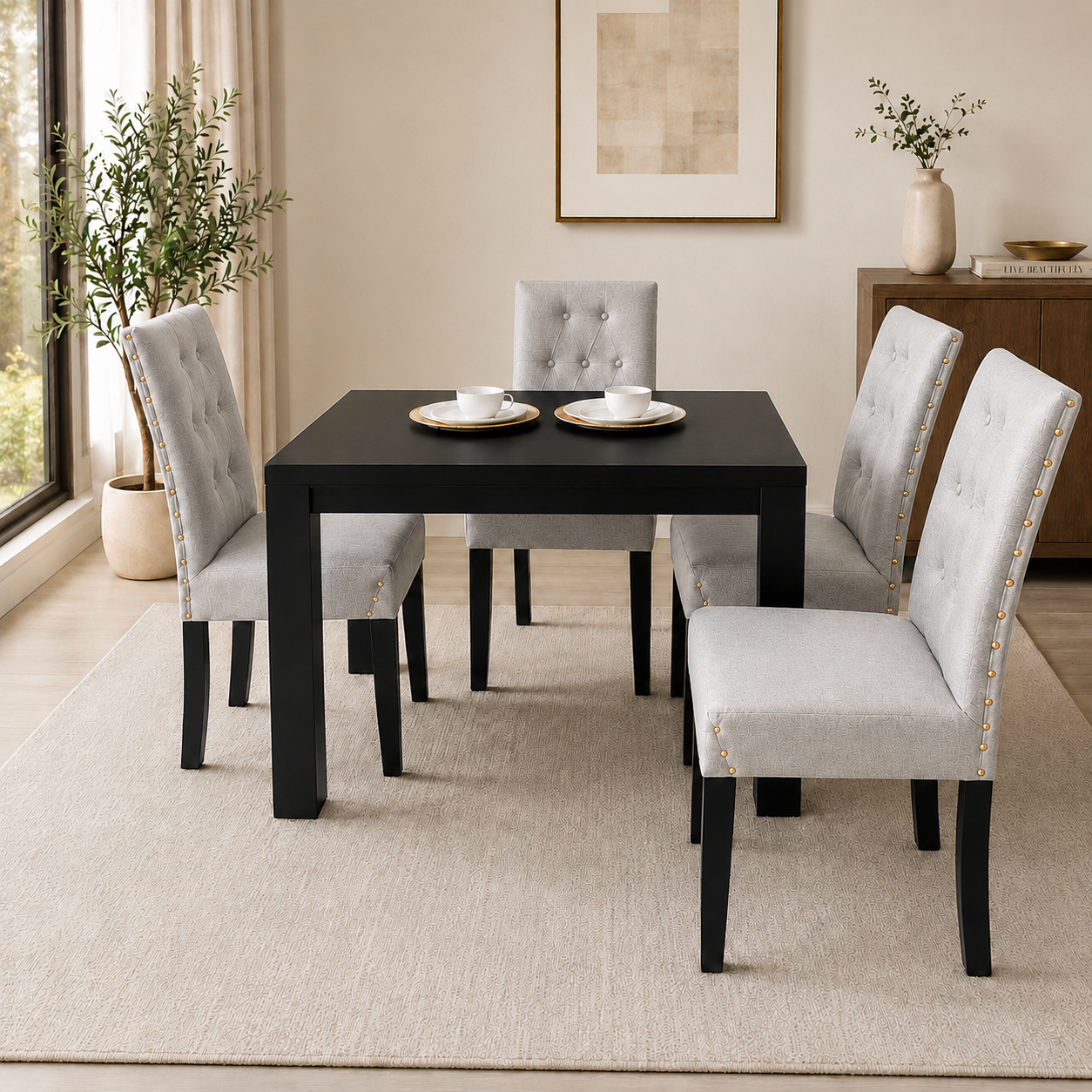 Comedor Venecia Plus de 4 Sillas Standard