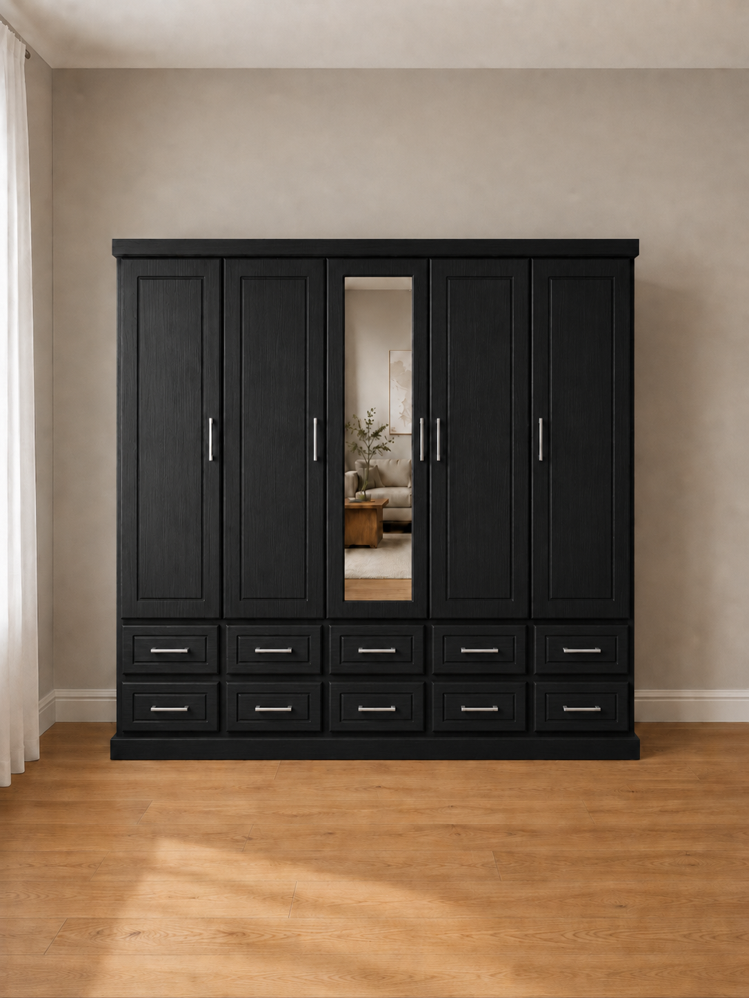 Closet Emy de 5 Puertas
