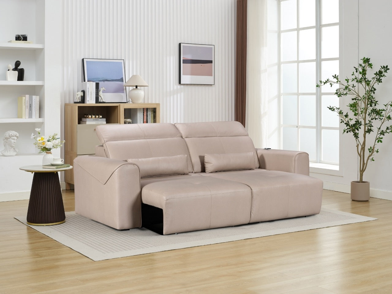 Sofá Cama Reclinable Eléctrico
