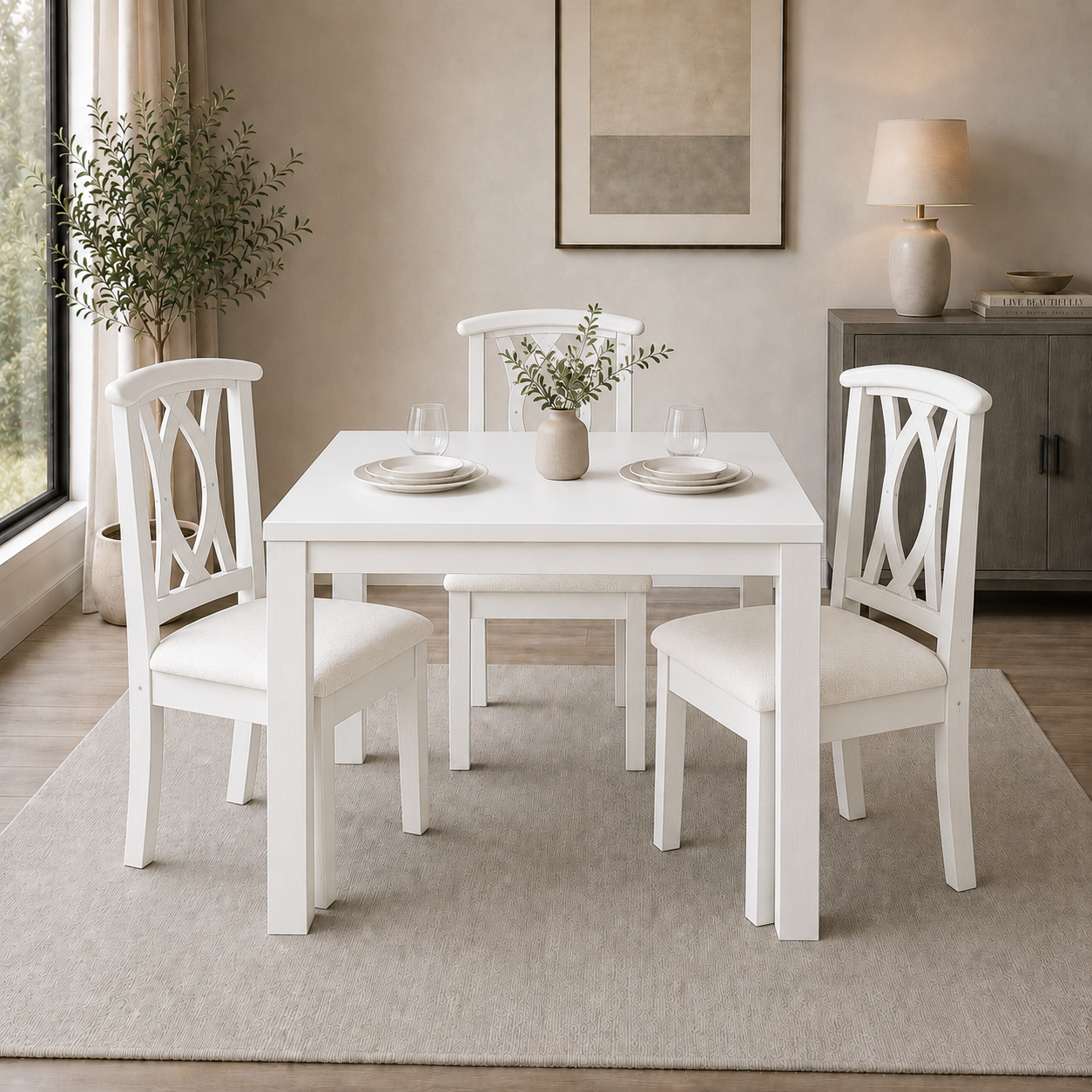 Comedor Paris de 4 Sillas Standard