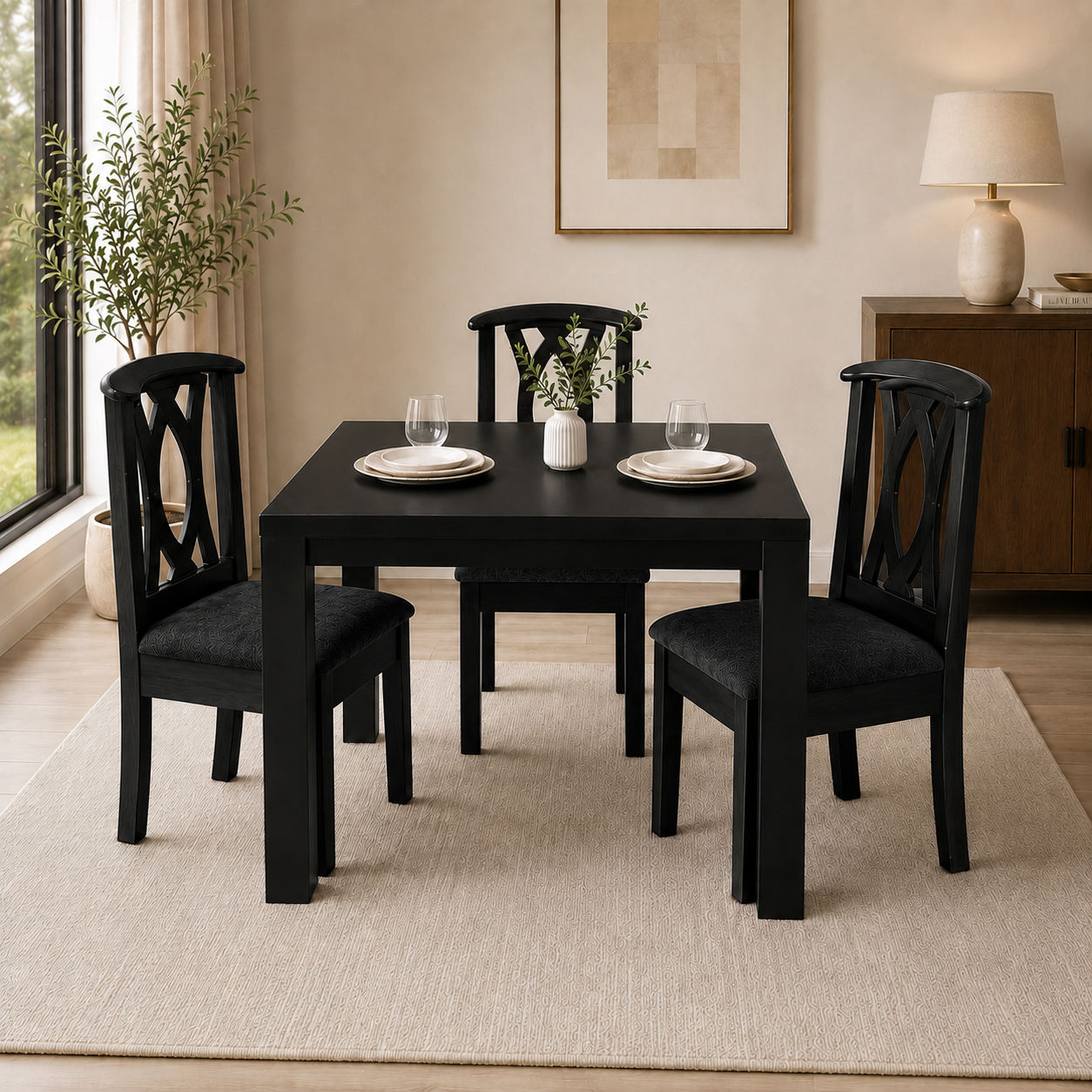 Comedor Paris de 4 Sillas Standard