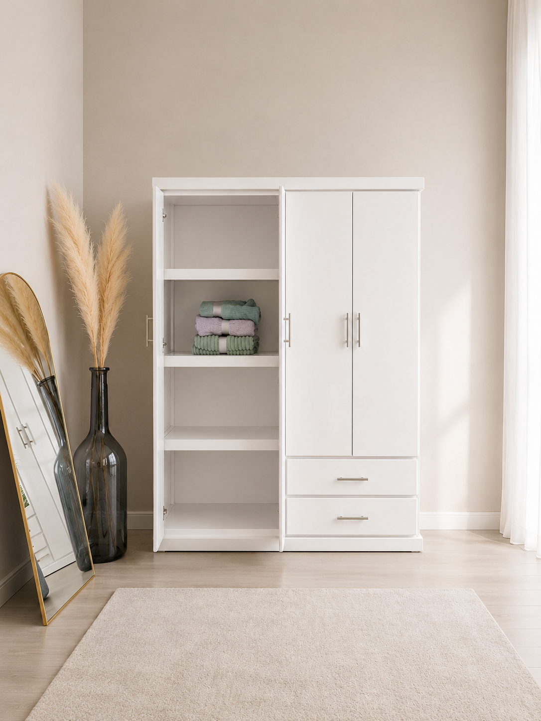 Closet Caleb de 4 Puertas