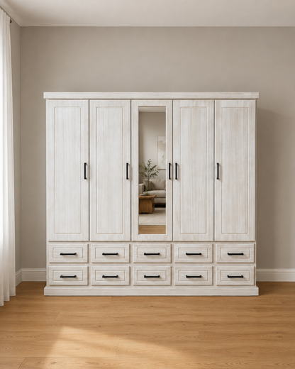 Closet Emy de 5 Puertas