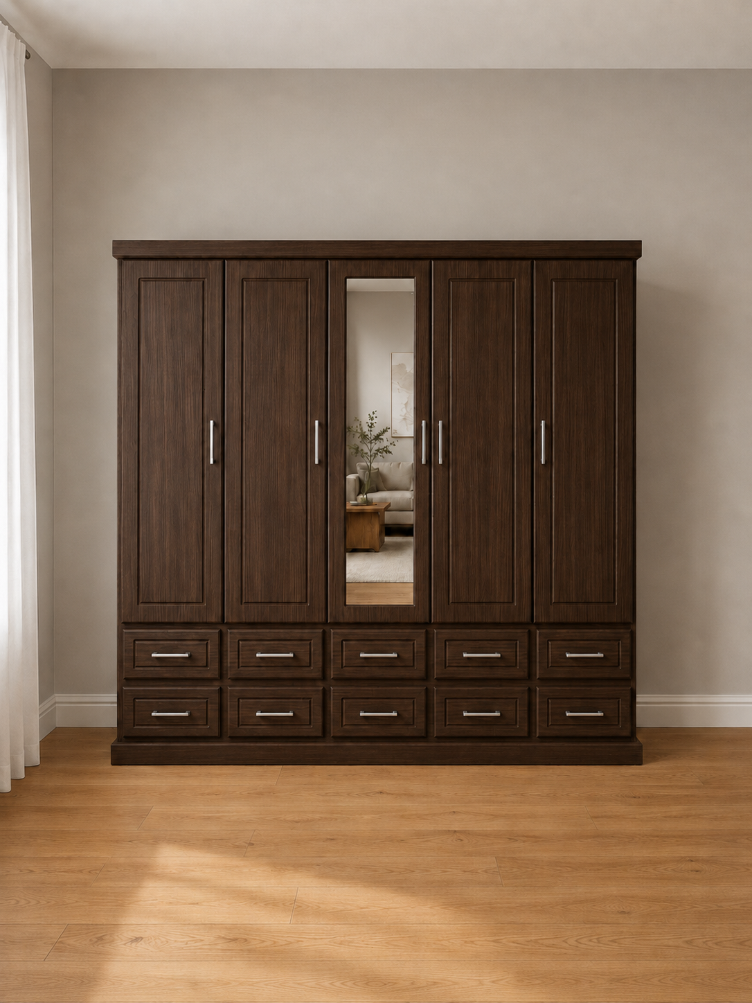Closet Emy de 5 Puertas