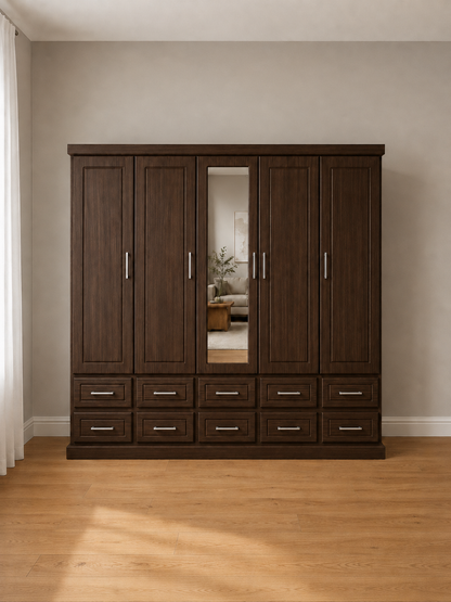 Closet Emy de 5 Puertas