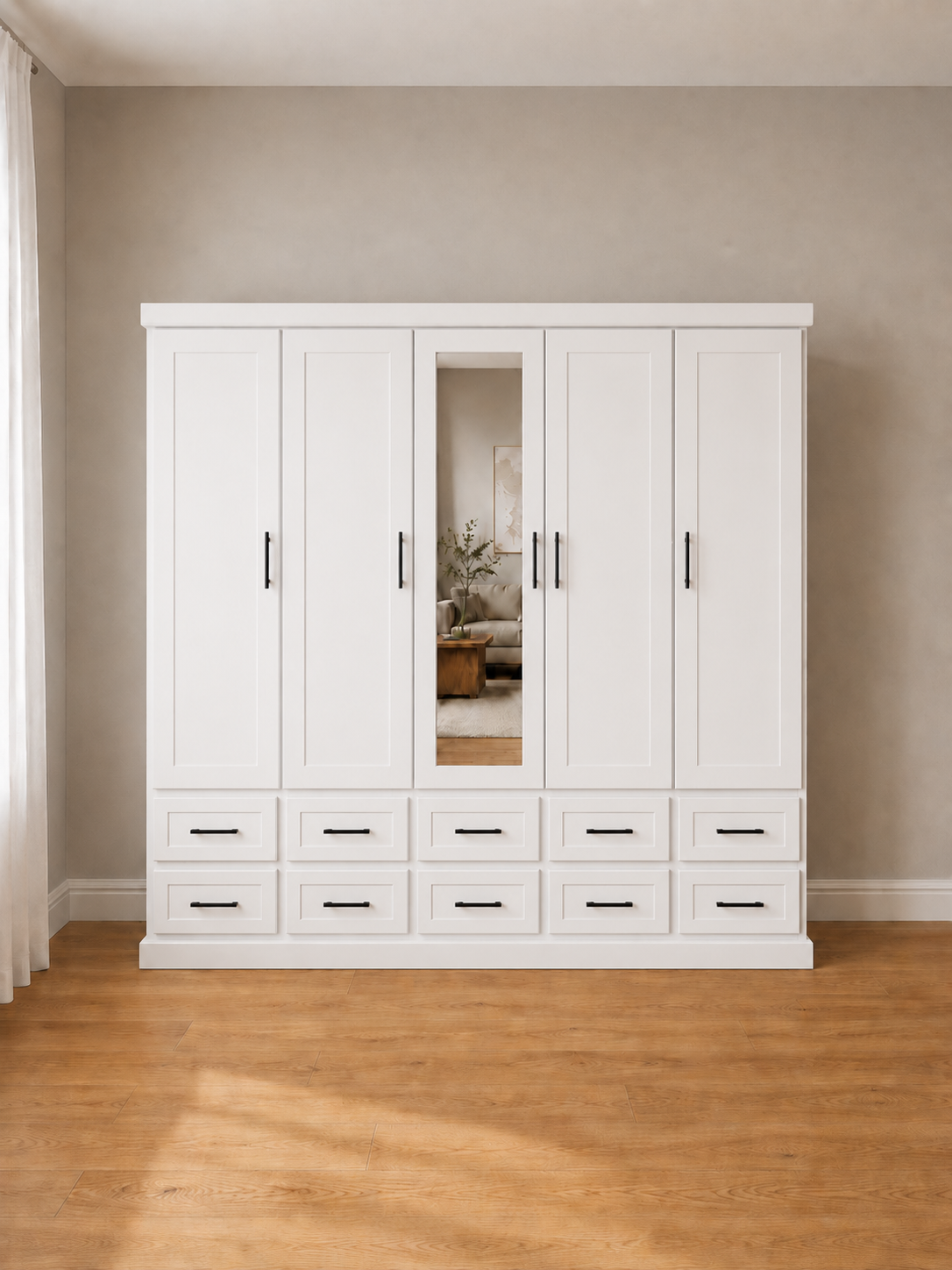 Closet Emy de 5 Puertas