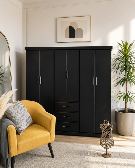 Closet Caleb de 70 con Puertas y Rieles