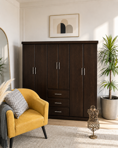 Closet Caleb de 70 con Puertas y Rieles