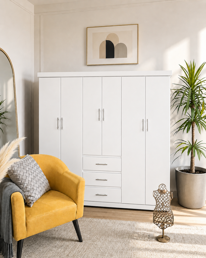 Closet Caleb de 70 con Puertas y Rieles