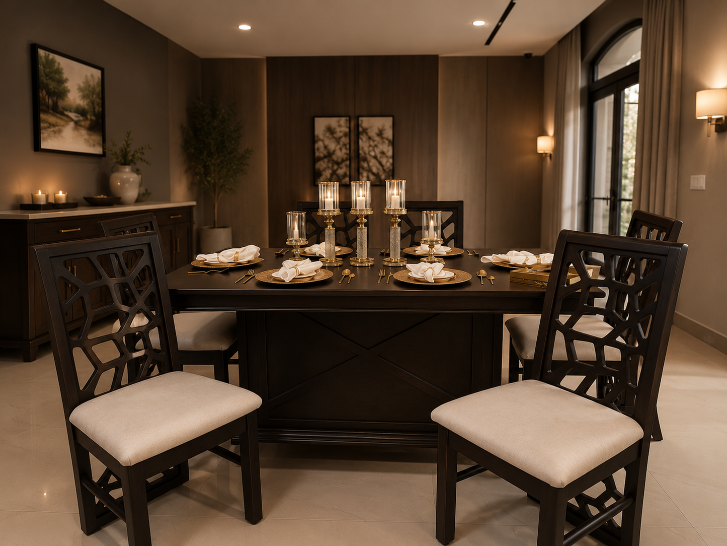Comedor Boston de 6 Sillas