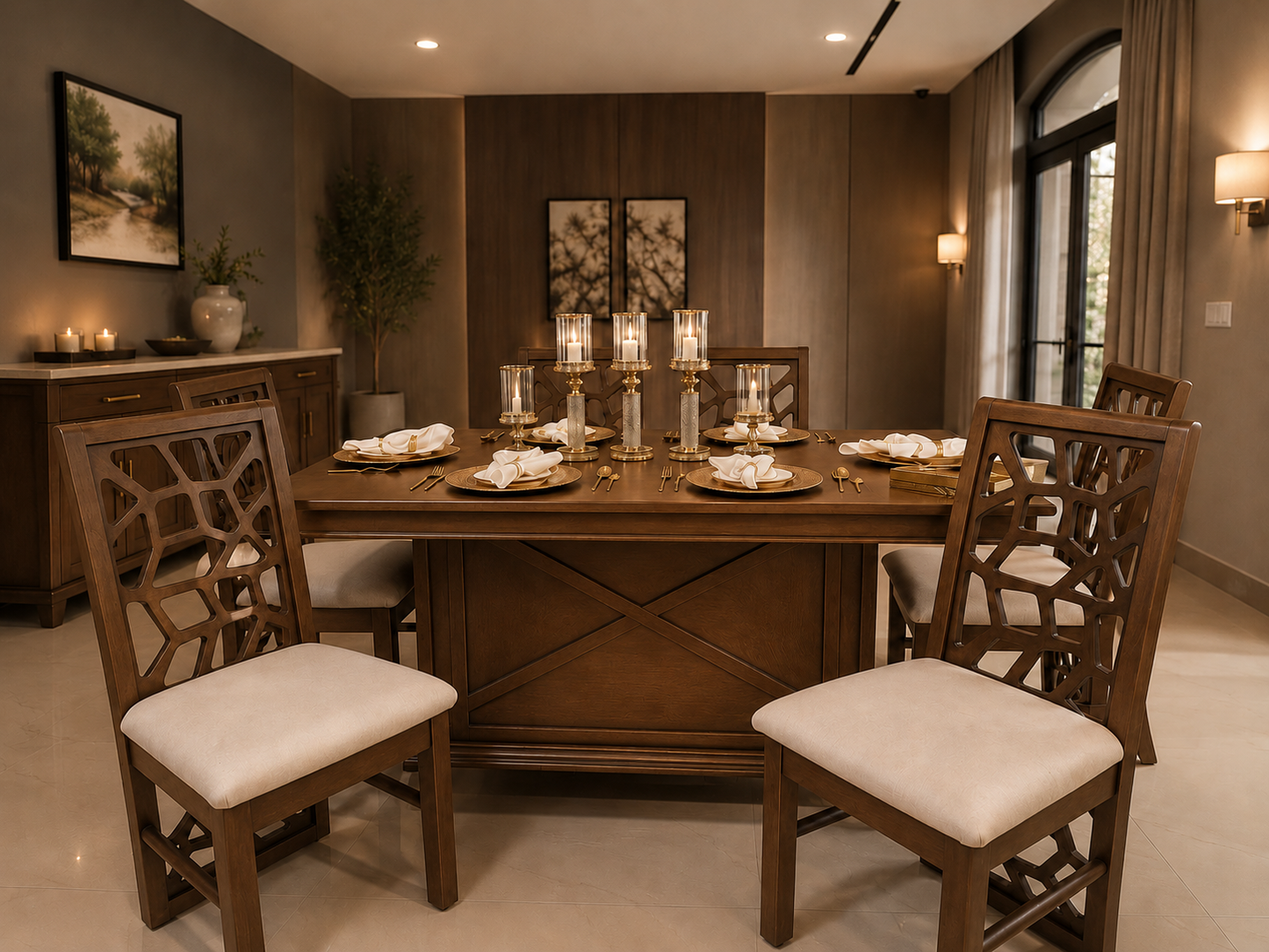 Comedor Boston de 6 Sillas